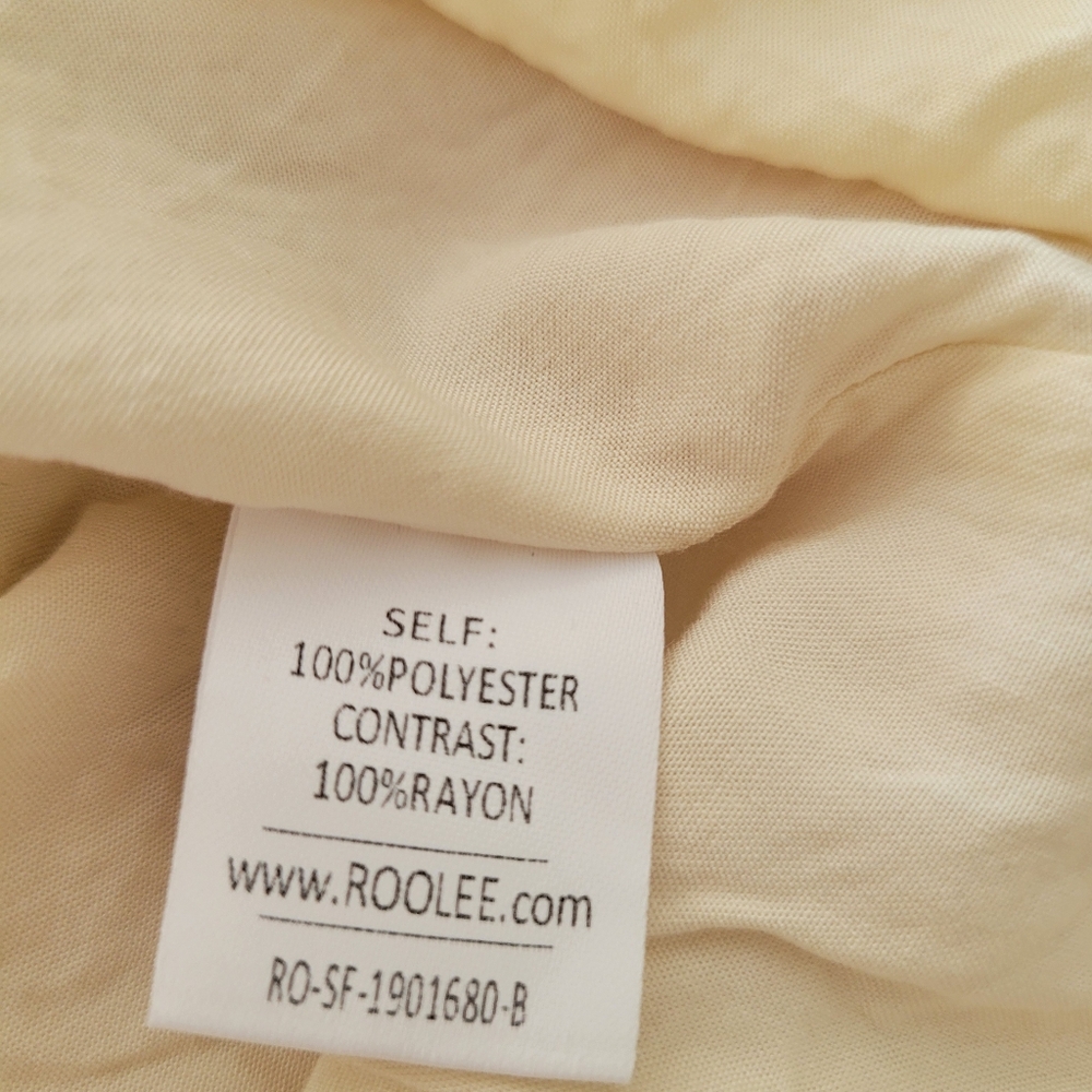 Roolee XL Orange and Cream Dress - Picture 6 of 7